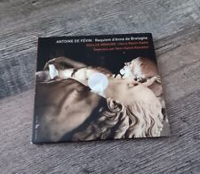 Antoine De Fevin Requiem D'Anne Bretagne (CD 2010) Rare HTF ZZT110501 22 Tracks picture