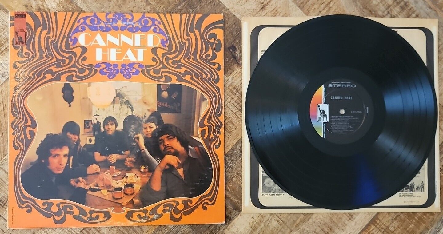 Canned Heat 1967 Liberty Records LST-7526 Indianapolis Press VG+/VG+