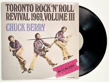 Chuck Berry Vinyl 1969 Toronto Rock N Roll Revival Vol III LP 1982 Accord Record picture