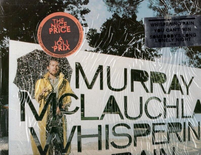 Murray McLauchlan– Whispering Rain Factory Sealed CanadianLP Vinyl Record