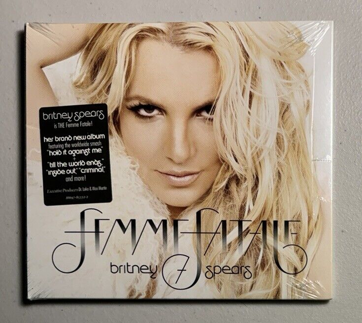 BRITNEY SPEARS - Femme Fatale (CD, 2011) BRAND NEW SEALED 