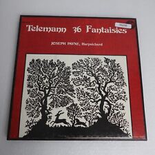 Joseph Payne Telemann 36 Fantaisies LP Vinyl Record Album picture