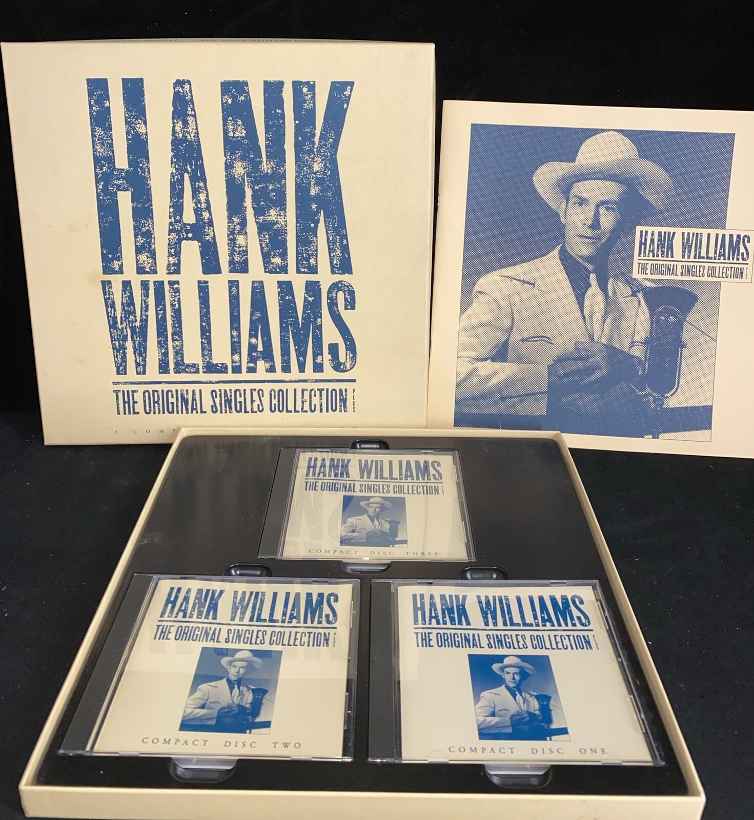 Hank Williams The Original Singles Collection 3 Cd Edition Box Set