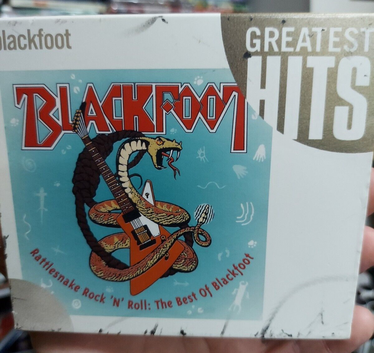 BLACKFOOT Rattlesnake Rock\'n\'roll The Best Of Blackfoot CD with slipcase