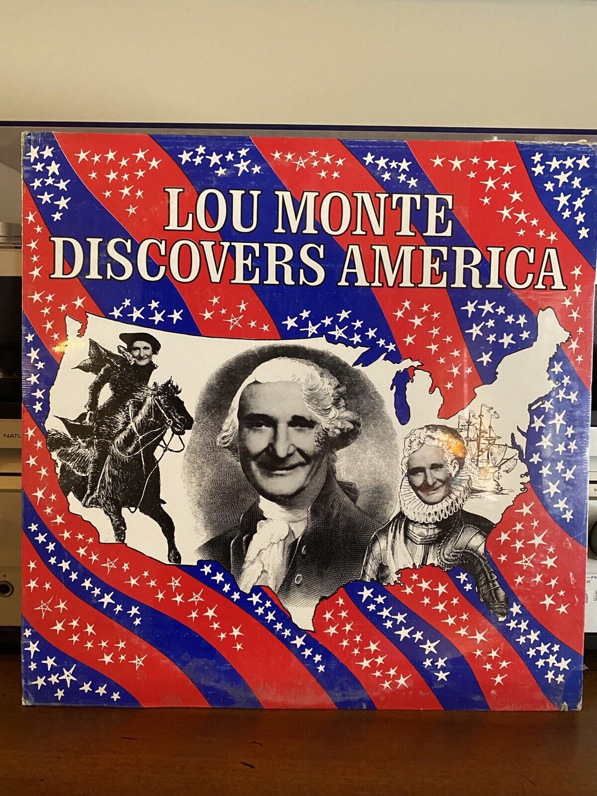 Vintage Vinyl: Lou Monte Discovers America LP Tele House NEW