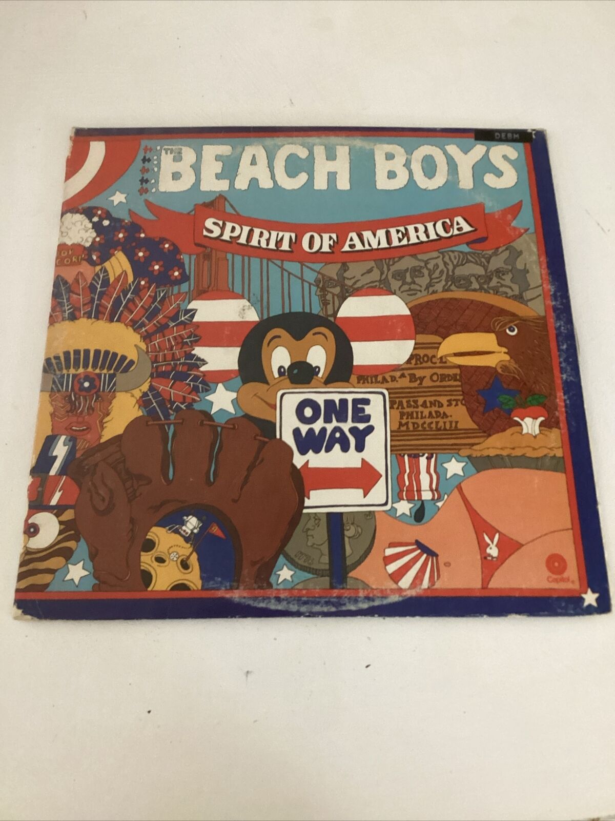 vinyl LP The Beach Boys Spirit of America 1975 Capitol records