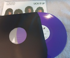 KISS 'Lick It Up' Lp PURPLE Vinyl EU Import RARE New & MINT picture