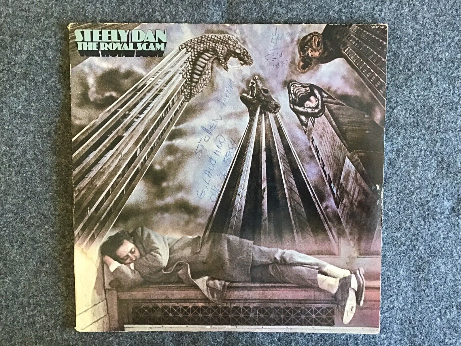 STEELY DAN LP The Royal Scam 1st Press 1976 ABC Records ABCD-931 VG+/VG