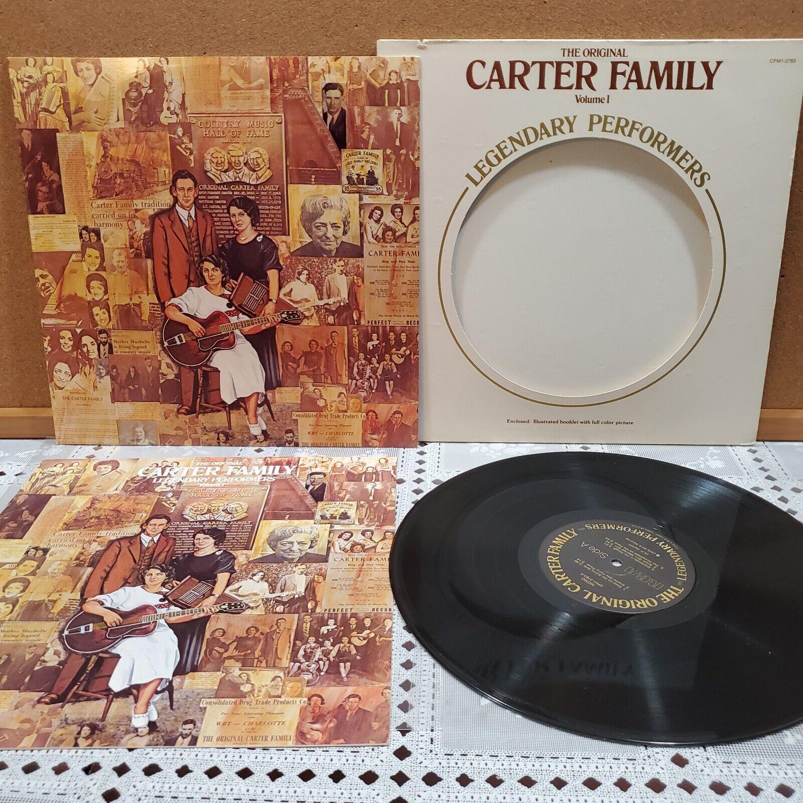 The Carter Family Legendary Performers LP 1920s Recordings RCA 1979 EX Vinyl 309