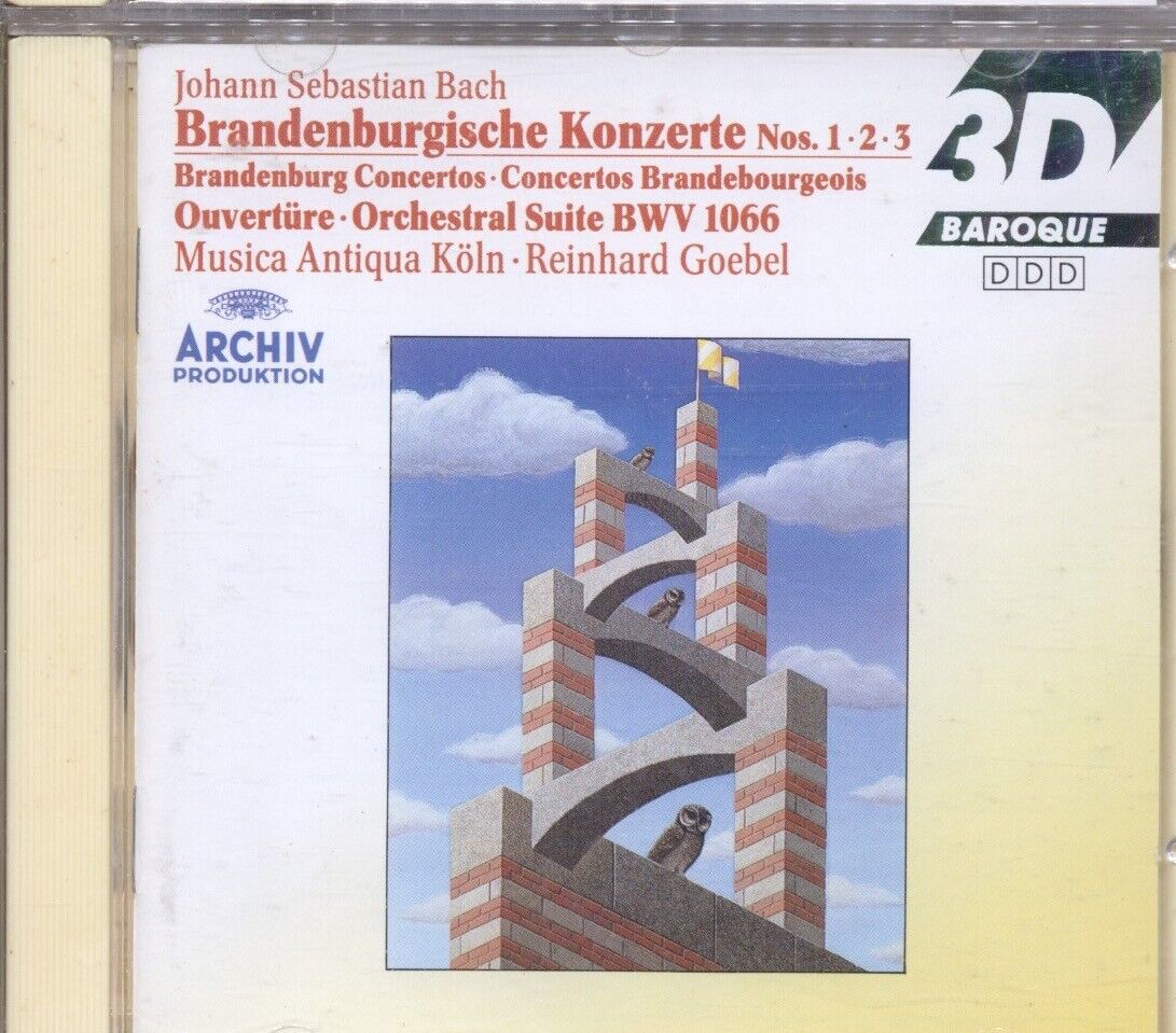 Musica Antiqua Koln - Brandenburg Concertos - Goebel CD
