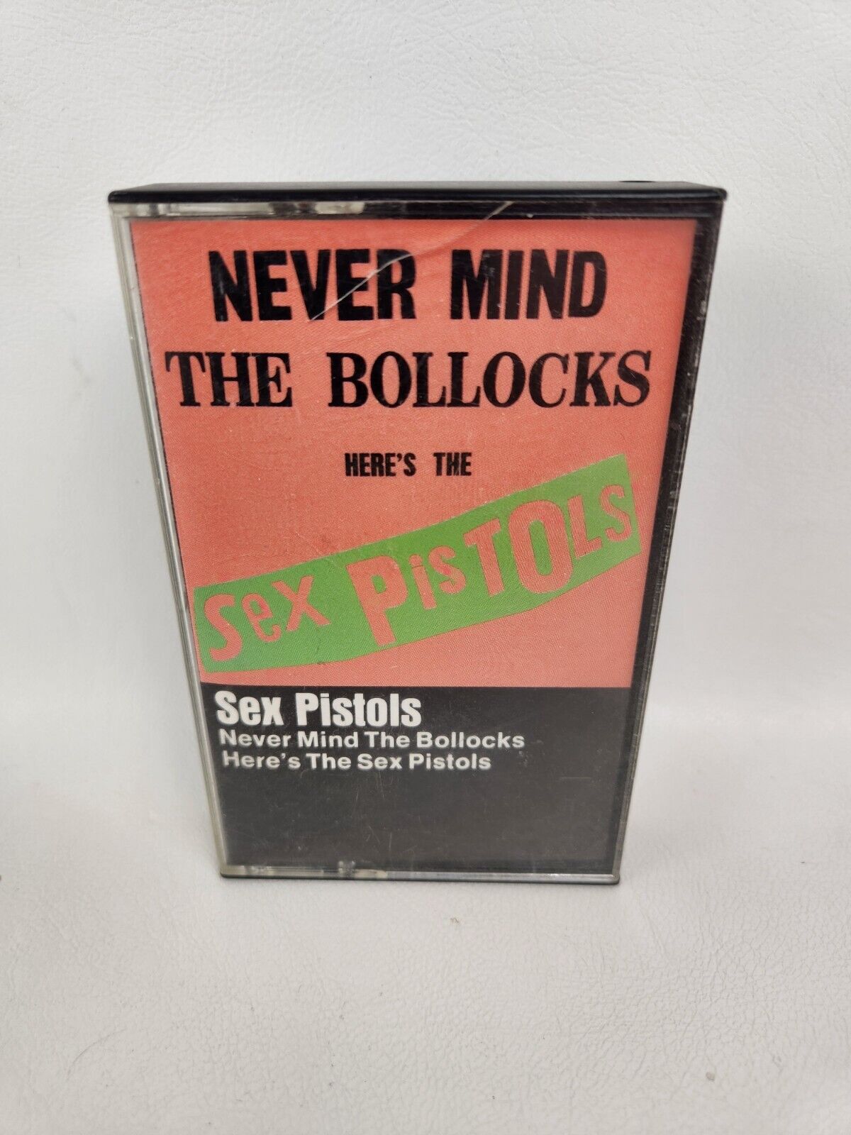 Never Mind the Bollocks Here's the Sex Pistols Cassette 1977 Warner Bros Vintage