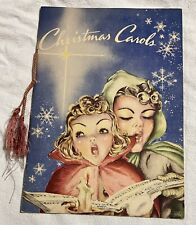 Vintage 1944 CHRISTMAS CAROLS, Song Book, Sheet Music,  Soft Cover picture