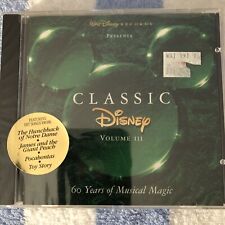 Walt Disney's - Classic Disney - Volume III - CD - Brand New picture