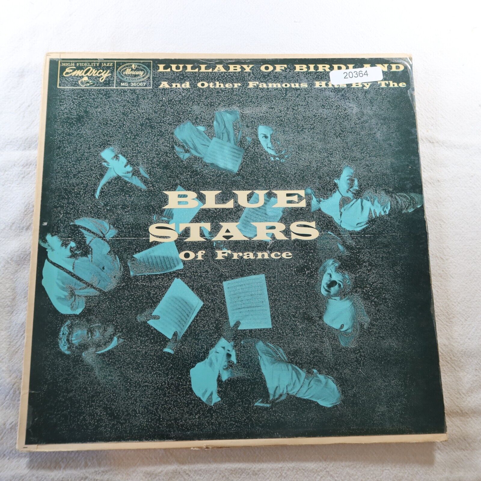 Blue Stars Of France Lullaby Of Birdland And Other Famous Hits   Record Album LP