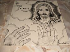 Rev KV Reeves - Oh That I Knew LP Gospel Southern Illinois Pentecostal picture