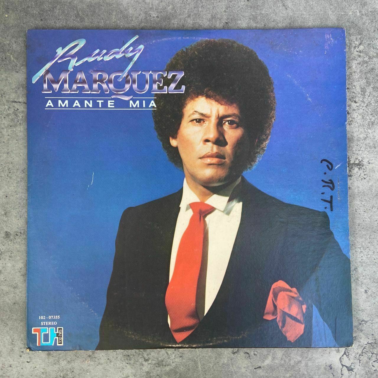 Rudy Marquez ‎- Amante Mia [1983] Vinyl LP Latin Pop Top Hits Que Quieres Tu