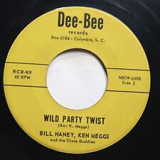 BILL HANEY, KEN MEGGS - WILD PARTY TWIST / MY TIME TO LAUGH - ROCK 45 picture