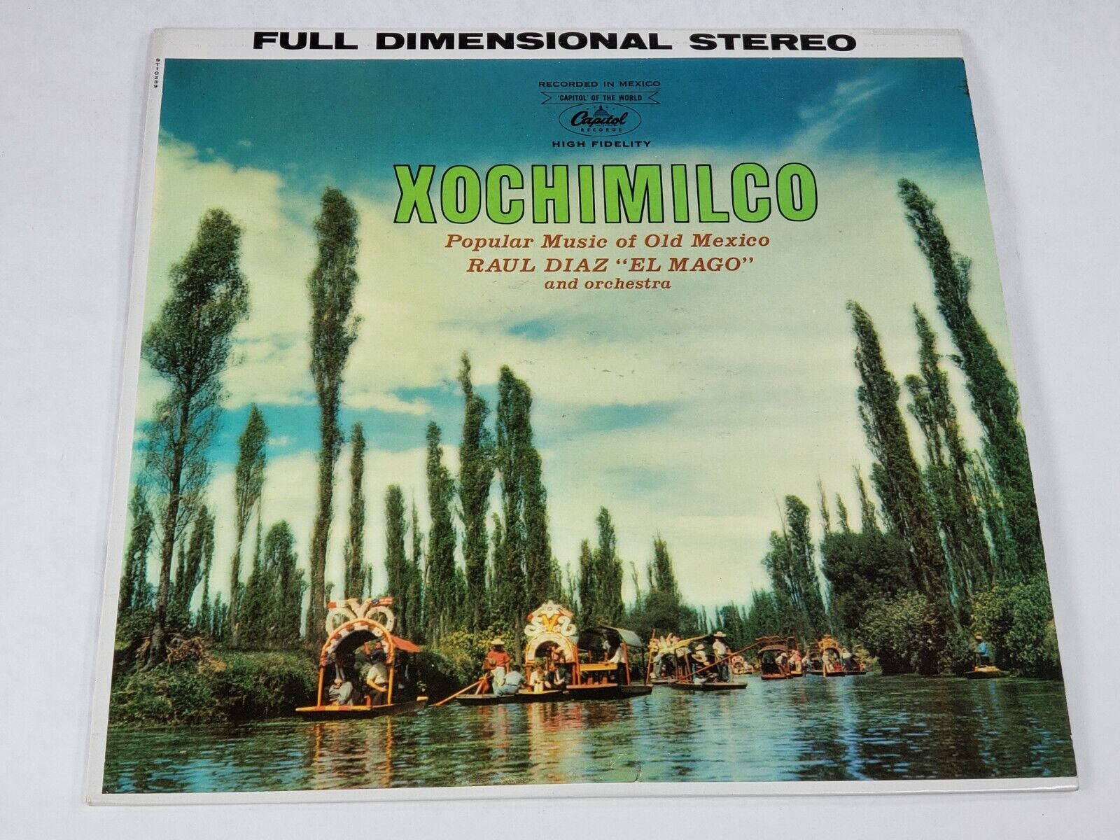 Raul Diaz El Mago - Xochimilco - Capitol Records ST 10239, VINYL LP Record