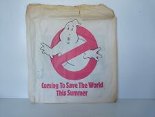 Vintage Ghostbusters Vinyl Record Bag Sleeve 1984 picture