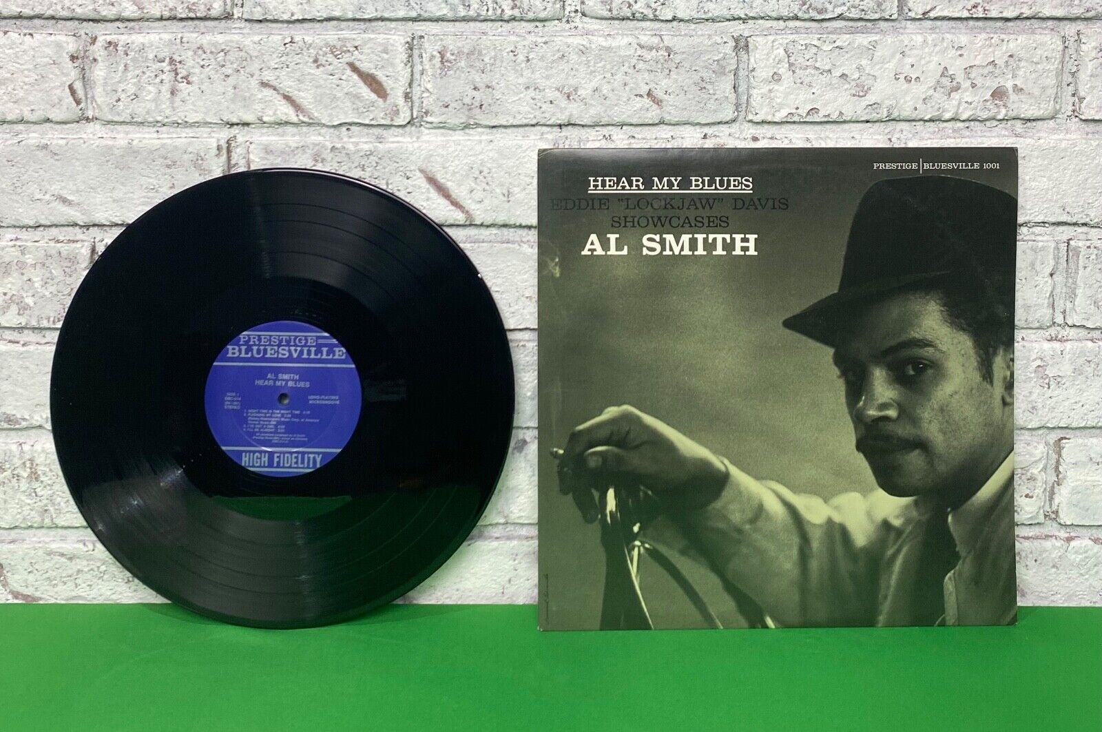 Vintage Al Smith Hear My Blues LP Prestige Bluesville 1001 Mono Vinyl Record