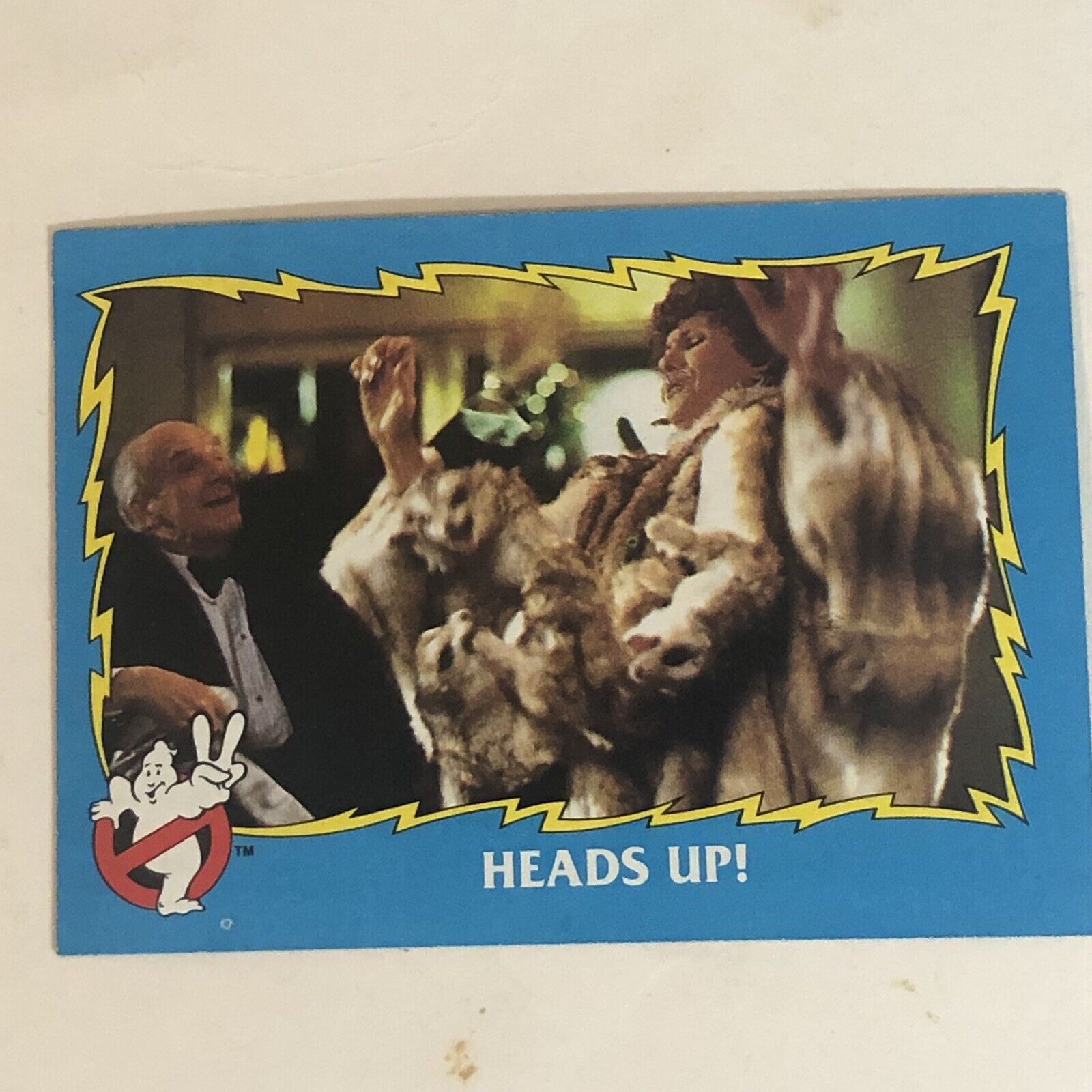 Ghostbusters 2 Vintage Trading Card #66 Head’s Up