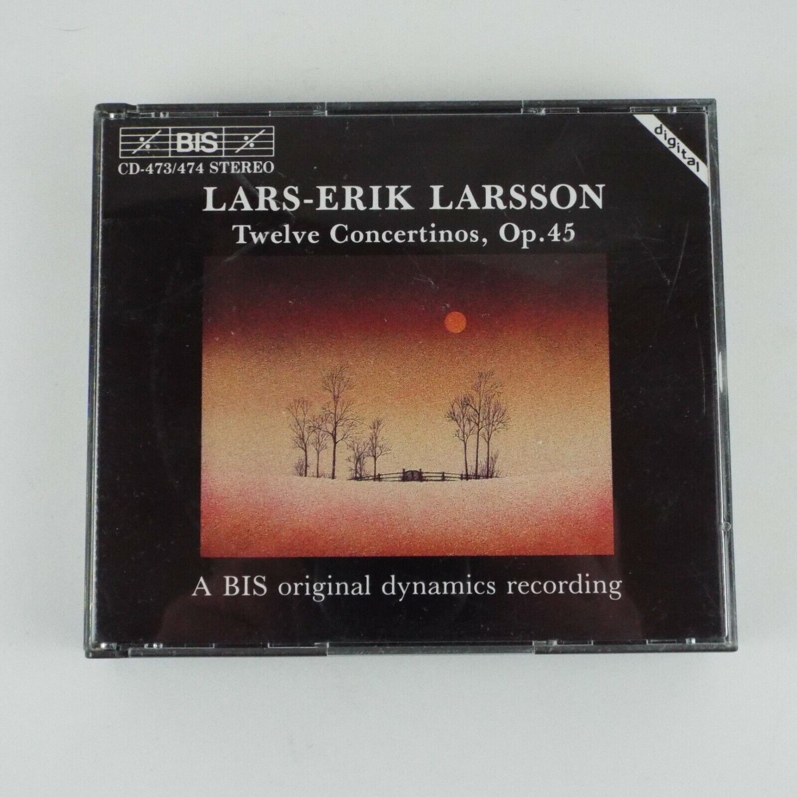 Larsson 12 Concertinos Op 45 Urban Agnas Berndt Andersson 2 CD BIS-CD-473/474