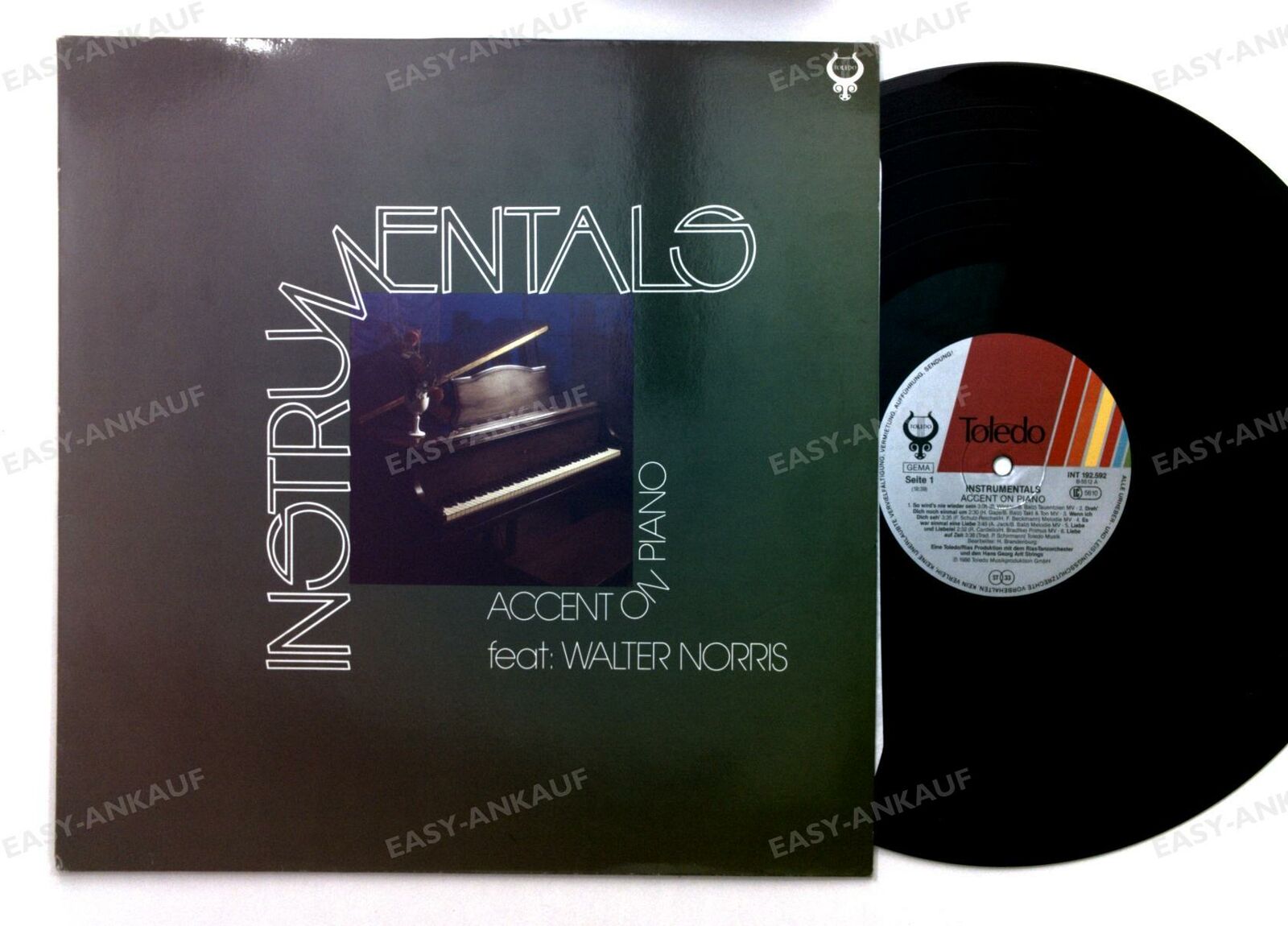 Walter Norris, RIAS Tanzorchester - Instrument.- Accent On Piano GER LP 1986 \'*