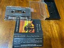 David Givens~Some of my Favorites~CASSETTE TAPE~Self-Released~RARE~Pop Folk~AZ picture