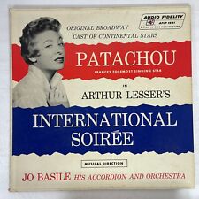 Patachou In Arthur Lesser's International Soiree Vinyl, LP 1958 Audio Fidelity picture