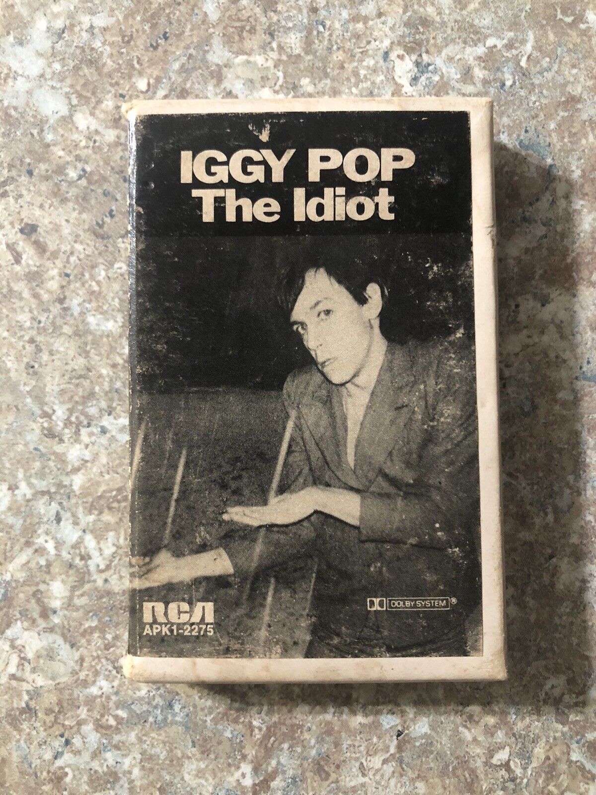 Iggy Pop – The Idiot Cassette Tape VERY RARE PAPER CASE 1977 RCA APK1-2275