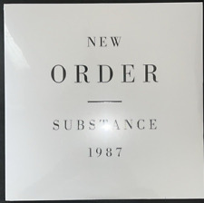 NEW ORDER SUBSTANCE 1987 VINYL 2LP EXPANDED EDITION UK IMPORT SEALED MINT picture