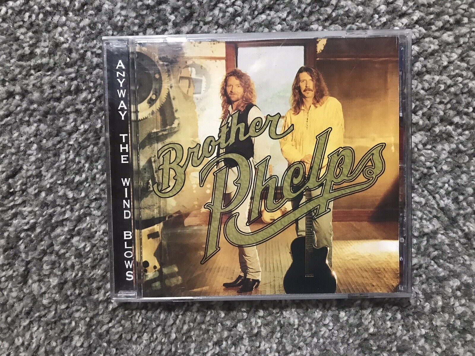 Brother Phelps  Cd   Anyway the Wind Blows  VG Condition