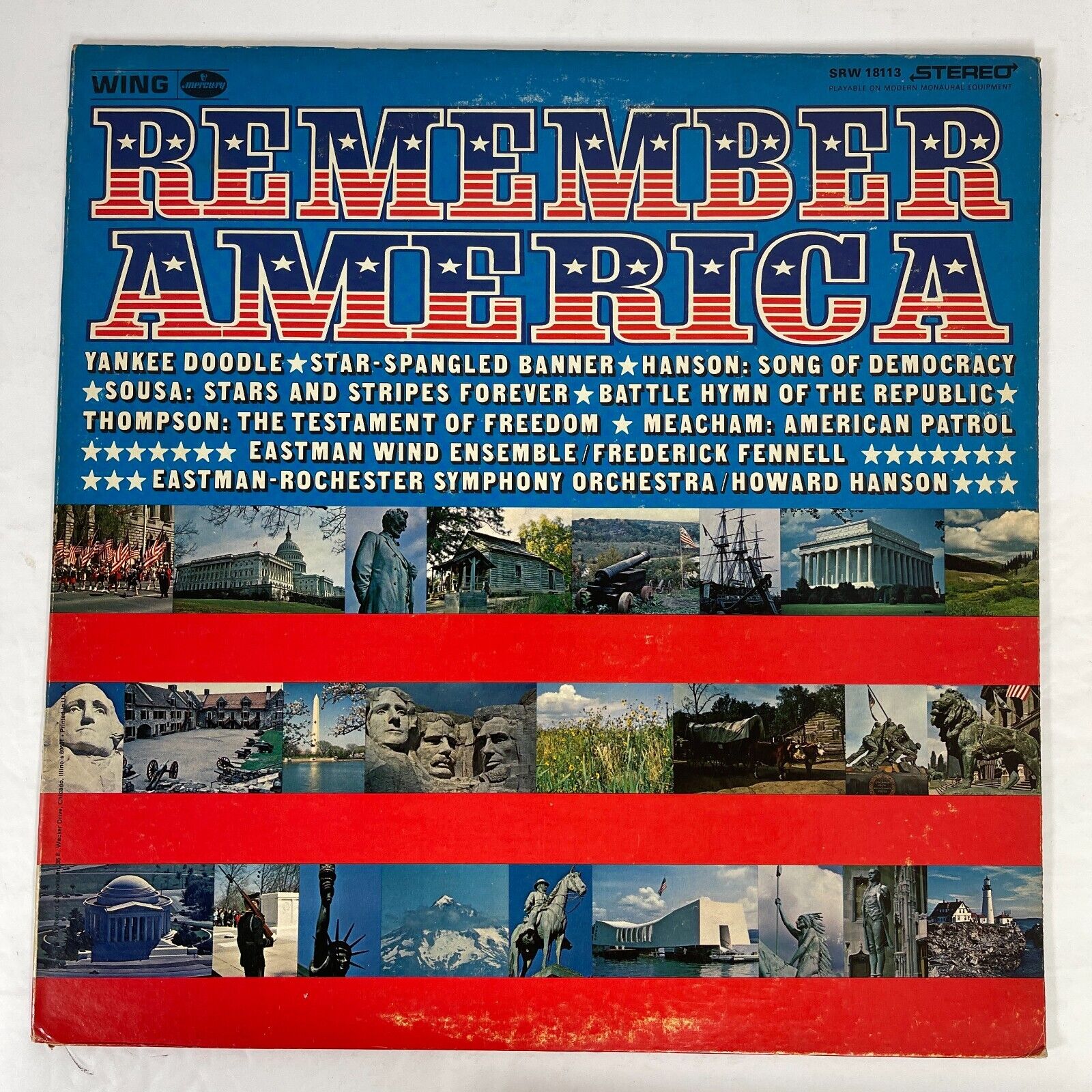 Remember America Various Artist LP, Vinyl Mercury – SRW 18113