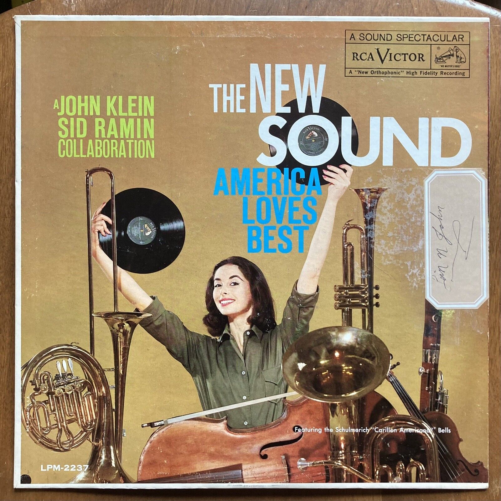 The New Sound America Loves Best LP - John Klien & Sid Ramin LPM-2237 Mono VG++