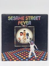 Vintage Sesame Street Fever Vinyl LP Record Robin Gibb 1978 Disco picture