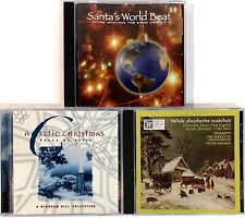 Christmas CD Lot 3 CDs A Celtic Christmas • Santa’s World Beat • While Shepherds picture