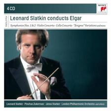 Leonard Slatkin Leonard Slatkin Conducts Elgar (CD) Album picture
