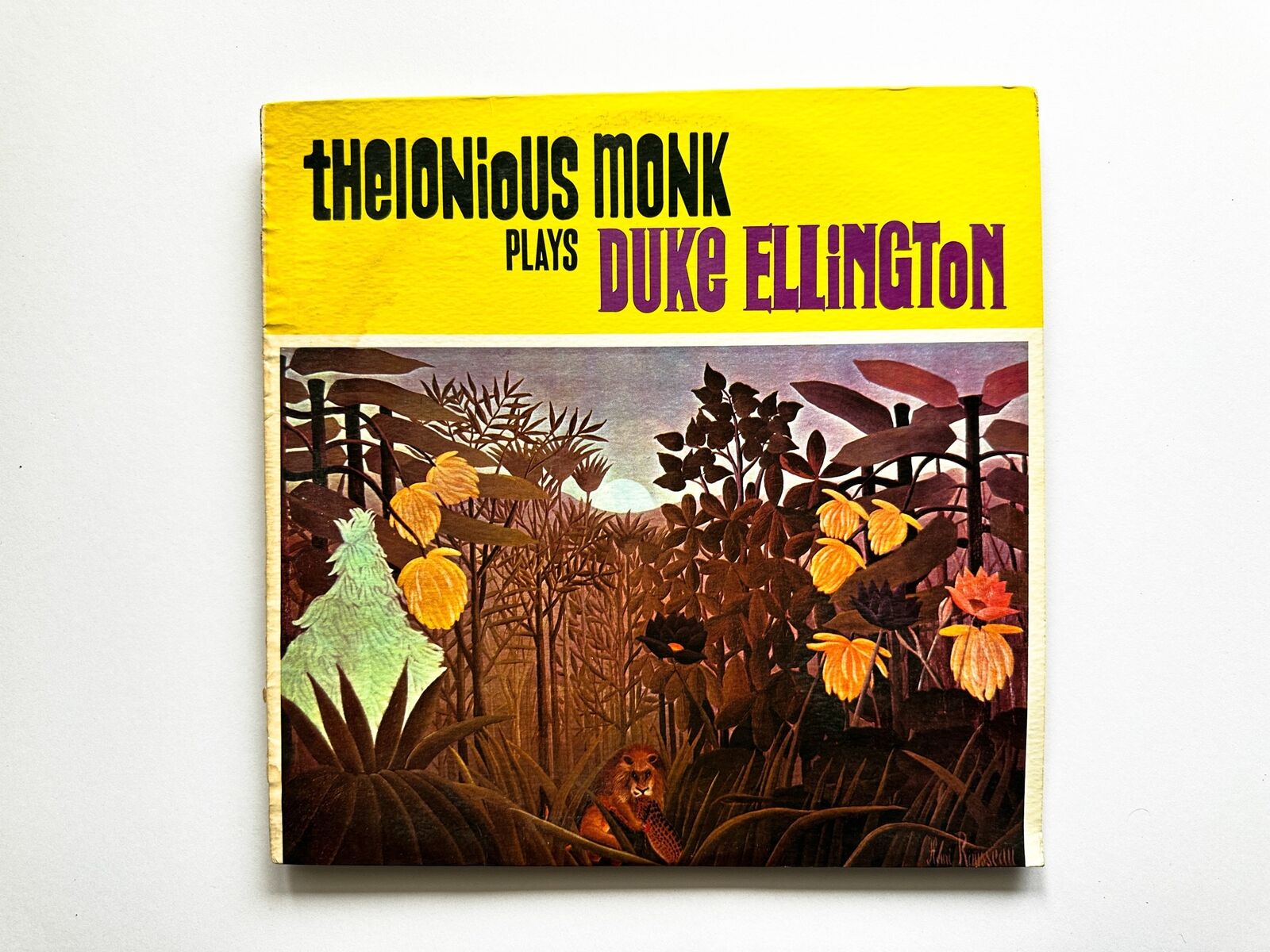 Thelonious Monk - Thelonious Monk Plays Duke Ellington - Vinyl LP Record - 1982