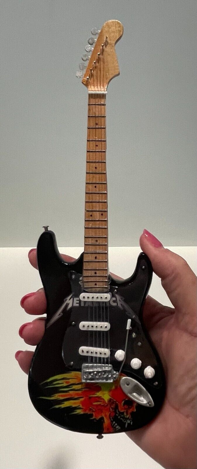 Metallica Miniature Guitar Brand New in Gift Box 