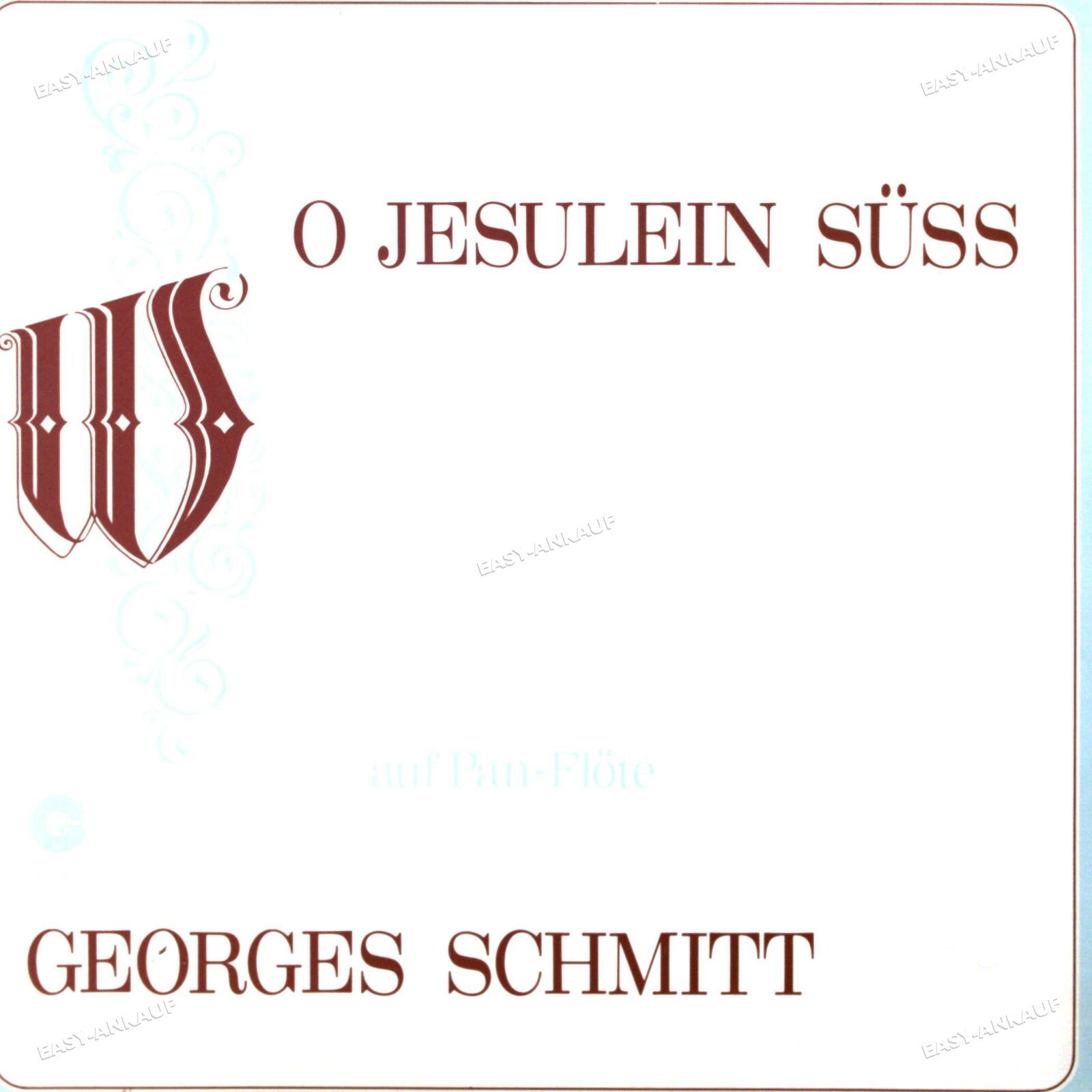 Georges Schmitt - O Jesulein Süss LP (VG/VG) .*