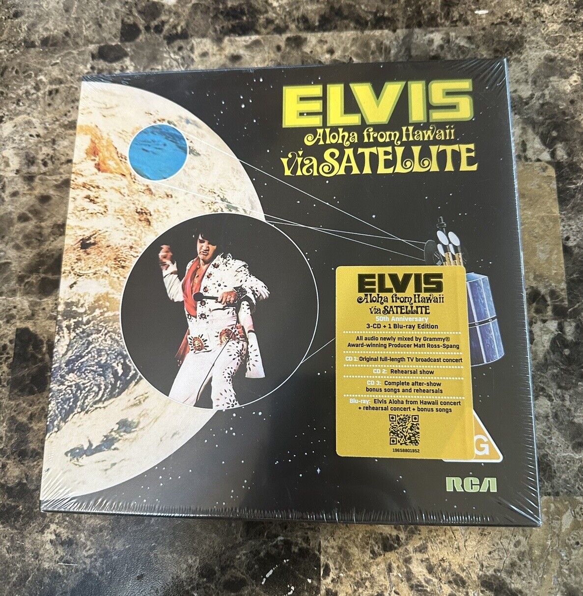 Elvis Presley - Aloha From Hawaii Via Satellite, 3 CD / 1 Blu Ray Box, Sealed