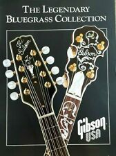 Original 1988 Gibson Legendary Bluegrass Collection Banjo Mandolin Catalog  picture