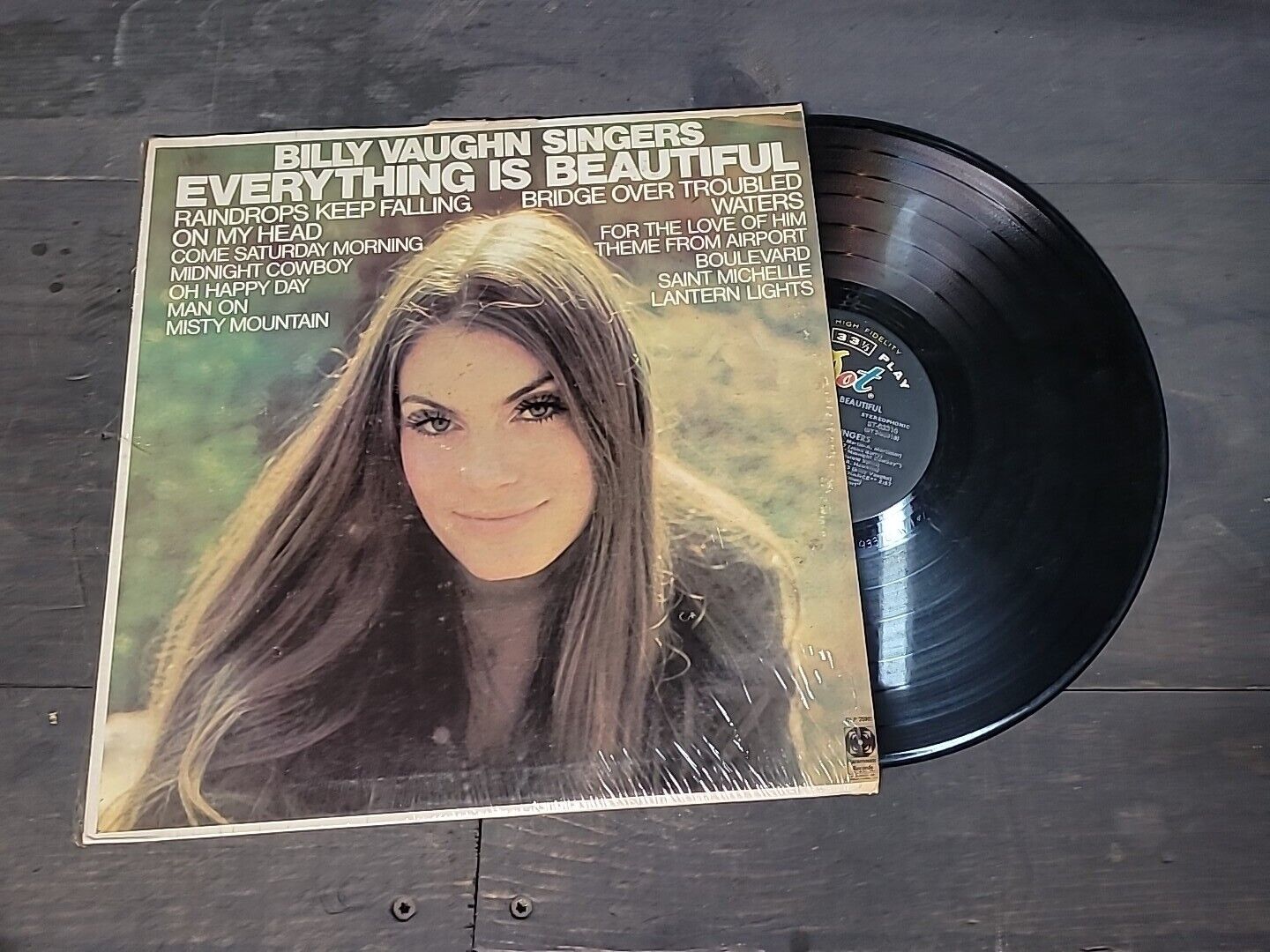 Billy Vaughn Singers- Everything is Beautiful - DLP 25985 Vintage Vinyl Nice
