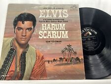 Elvis Presley Harum Scarum LPM 3468 RCA Victor Black Label First Mono Press G+ picture