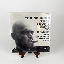 I'm so Good That I Don't Have to Brag Shel Silverstein 1965 New Factory Sealed  picture