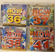 Now That's What I Call Music CD Lot of 4 | 36, 37, 38, 41 picture