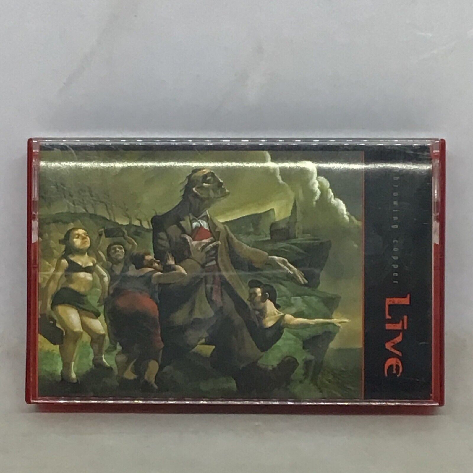 Vintage 1994 Throwing Copper by Live Cassette Tape Radioactive Records
