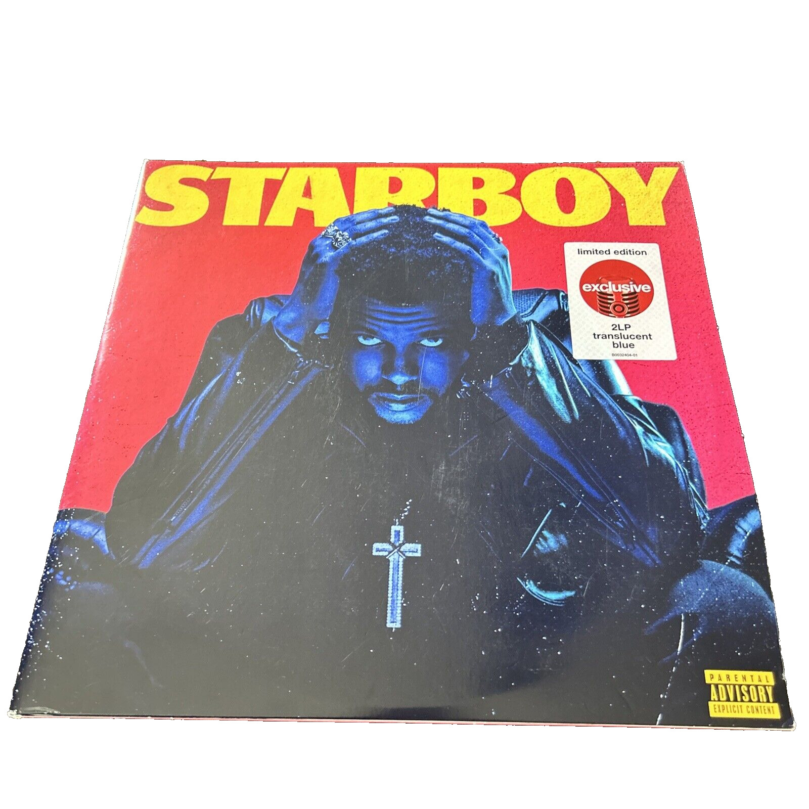 The Weeknd - Starboy (Limited Edition, Translucent Blue Vinyl 2 LP) Open Box