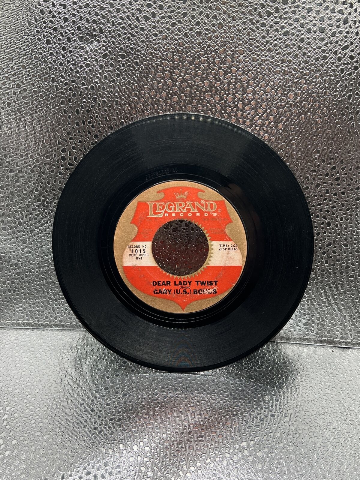 Gary US Bonds Dear Lady Twist /  Havin’ So Much Fun Original Vintage 45 LeGrand