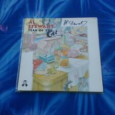SIGNED 1976 Al Stewart Year Of The Cat Vinyl EXC Record Janus Records picture